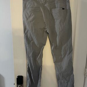 Hollister Men's Light Gray Chinos